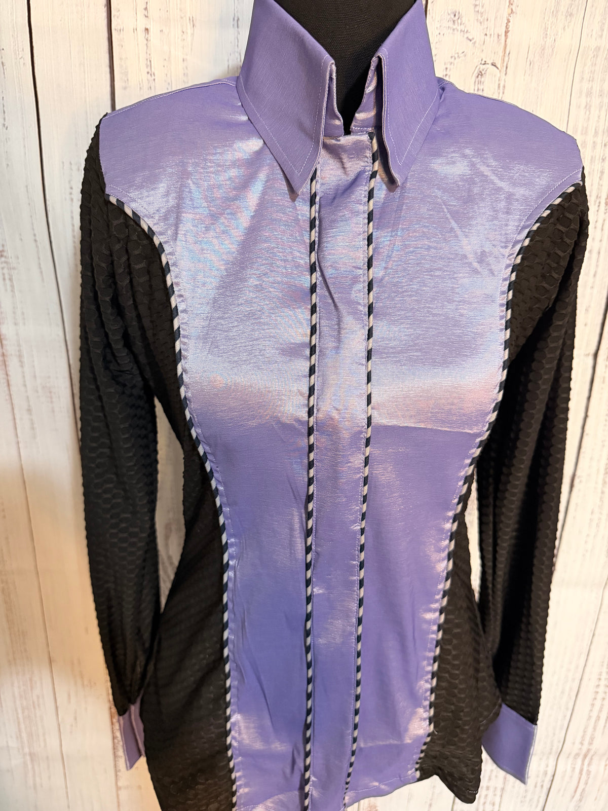 Small 2-toned Lavender/Black